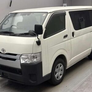 2020 Toyota Hiace Van white gasoline used car Japan export