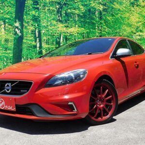 2013 Volvo V40 red gasoline used car Japan export