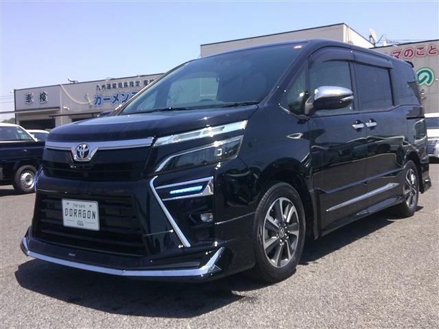 Ref:AUX-24013821 TOYOTA VOXY 2019 1 2019 Toyota Voxy black gasoline used car Japan export