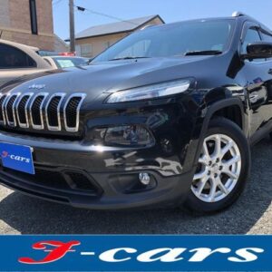 2014 Chrysler Jeep Jeep Cherokee black gasoline used car Japan export
