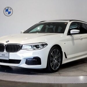 2020 Bmw 5 Series white gasoline used car Japan export