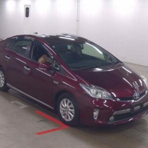 2013 Toyota Prius Phv wine gasoline used car Japan export