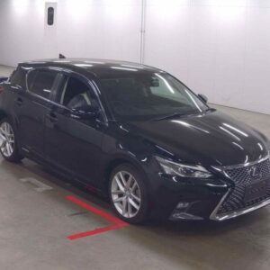 2018 Lexus Ct black gasoline used car Japan export