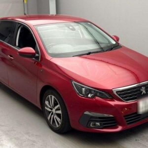 2019 Peugeot 308 red diesel used car Japan export