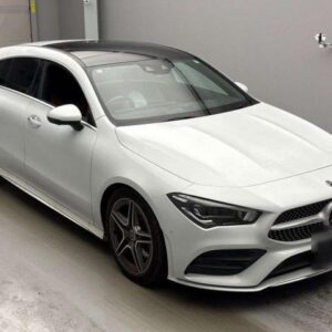 2019 Mercedes Benz Cla-Class Shooting Brake white diesel used car Japan export