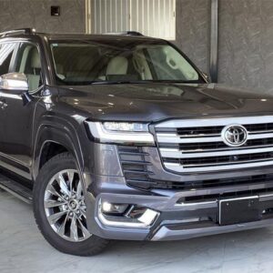 2024 Toyota Land Cruiser gunmetal gasoline used car Japan export