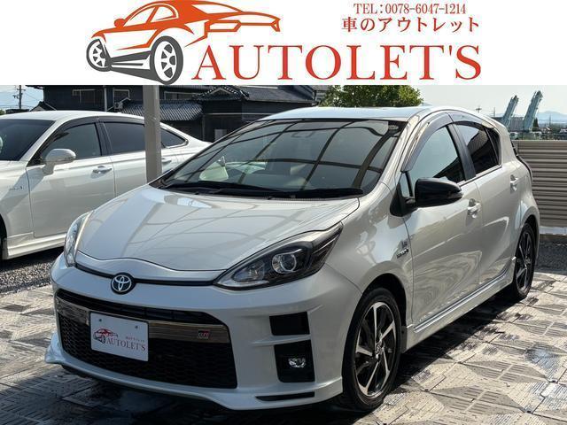 Ref:AUX-24023092 TOYOTA AQUA 2019 1 2019 Toyota Aqua pearl hybrid used car Japan export