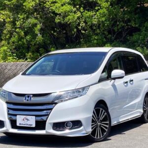 2015 Honda Odyssey pearl gasoline used car Japan export