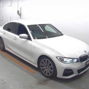 2021 Bmw 3 Series white gasoline used car Japan export