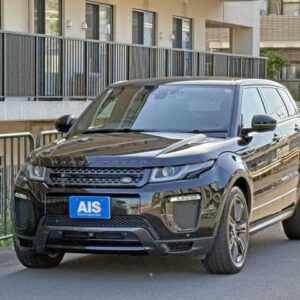 2018 Land Rover Range Rover Evoque black diesel used car Japan export