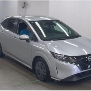 2023 Nissan Note silver gasoline used car Japan export