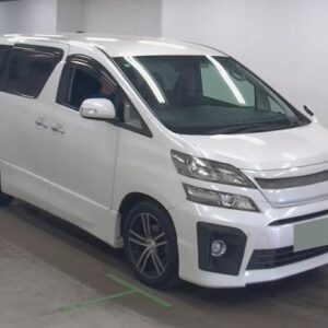 2013 Toyota Vellfire pearl gasoline used car Japan export