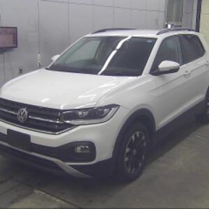 2020 Volkswagen T-Cross white gasoline used car Japan export