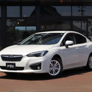 2017 Subaru Impreza G4 pearl gasoline used car Japan export