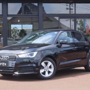 2017 Audi A1 Sportback black gasoline used car Japan export