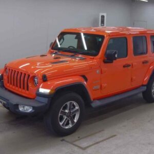 2019 Chrysler Jeep Jeep Wrangler Unlimited orange gasoline used car Japan export