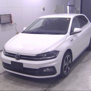 2021 Volkswagen Polo white gasoline used car Japan export