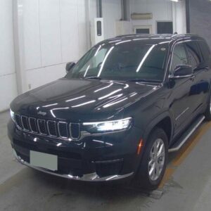 2022 Chrysler Jeep Jeep Grand Cherokee L black gasoline used car Japan export