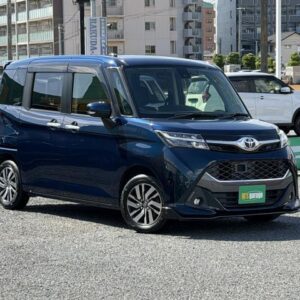 2017 Toyota Tank blue gasoline used car Japan export
