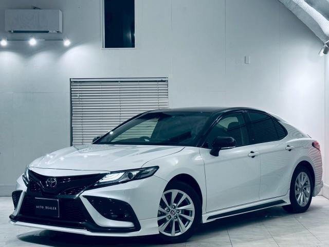 Ref:AUX-24031150 TOYOTA CAMRY 2023 1 2023 Toyota Camry white hybrid used car Japan export