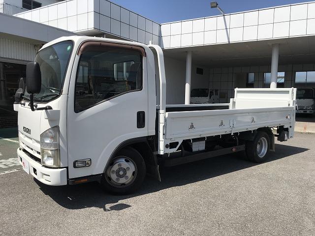 Ref:AUX-24032852 ISUZU ELF TRUCK 2011 1 2011 Isuzu Elf Truck white diesel used car Japan export