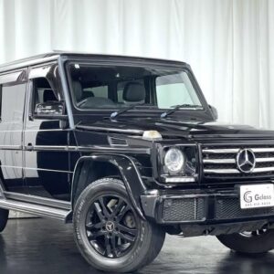 2017 Mercedes Benz G-Class black diesel used car Japan export