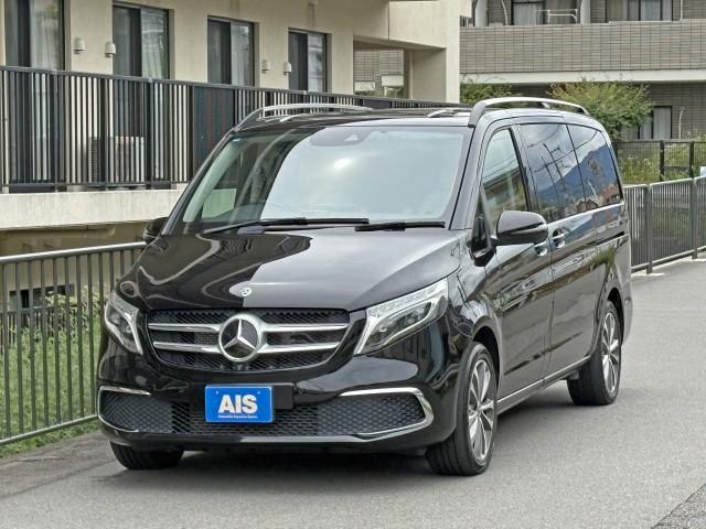Ref:AUX-24035297 MERCEDES BENZ V-CLASS 2020 1 2020 Mercedes Benz V-Class black diesel used car Japan export