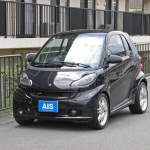 2008 Mcc Smart Smart Fortwo Coupe black gasoline used car Japan export