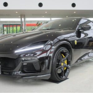 2024 Ferrari Purosangue black gasoline used car Japan export