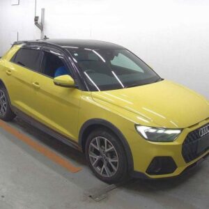 2021 Audi A1 Sportback yellow gasoline used car Japan export