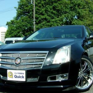 2008 Cadillac Cadillac Cts black gasoline used car Japan export