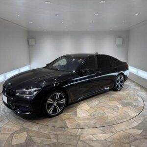 2017 Bmw 7 Series black diesel used car Japan export