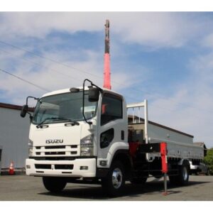 2013 Isuzu Forward white diesel used car Japan export