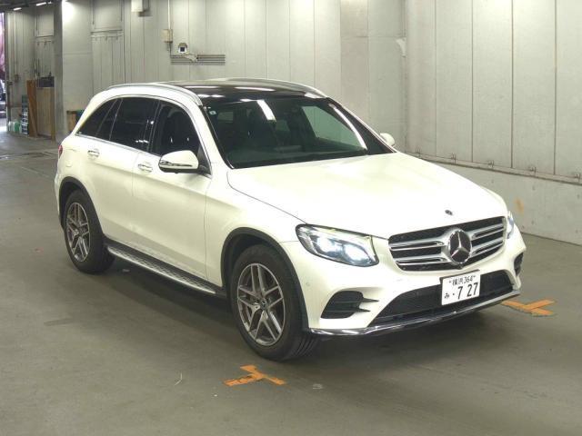 Ref:AUX-24039916 MERCEDES BENZ GLC-CLASS 2017 1 2017 Mercedes Benz Glc-Class pearl gasoline used car Japan export