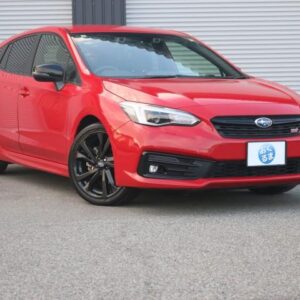 2021 Subaru Impreza Sports red gasoline used car Japan export