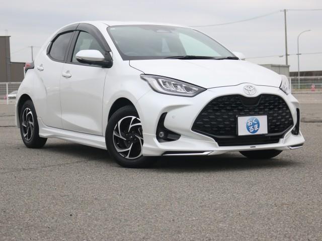 Ref:AUX-24040091 TOYOTA YARIS 2024 1 2024 Toyota Yaris pearl gasoline used car Japan export