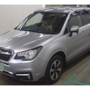 2018 Subaru Forester silver gasoline used car Japan export