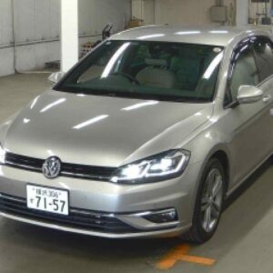 2019 Volkswagen Golf gray diesel used car Japan export