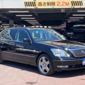 2004 Toyota Celsior black gasoline used car Japan export