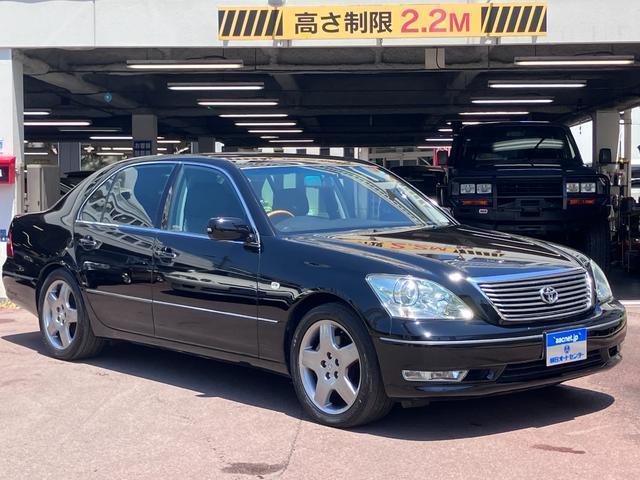 Ref:AUX-24050402 TOYOTA CELSIOR 2004 1 2004 Toyota Celsior black gasoline used car Japan export