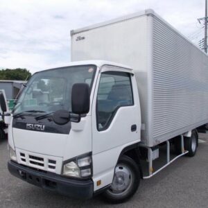 2006 Isuzu Elf Truck white diesel used car Japan export