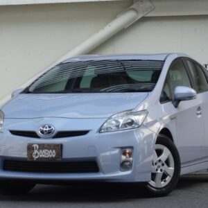 2009 Toyota Prius silver hybrid used car Japan export