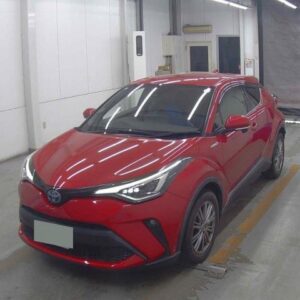 2020 Toyota C-Hr red gasoline used car Japan export