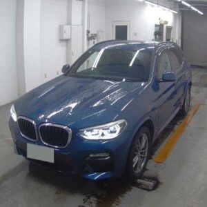 2019 Bmw X3 blue diesel used car Japan export