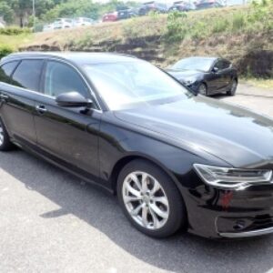 2016 Audi A6 Avant black gasoline used car Japan export