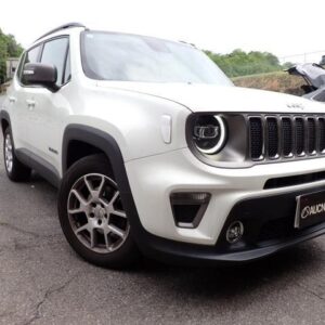 2019 Chrysler Jeep Jeep Renegade white gasoline used car Japan export