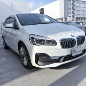 2021 Bmw 2 Series white diesel used car Japan export