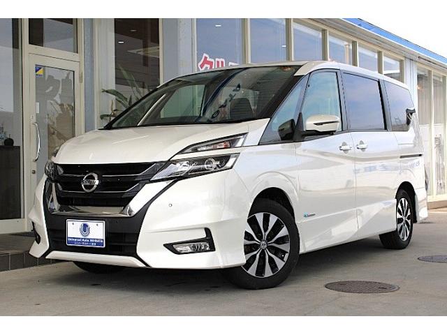 Ref:AUX-24051807 NISSAN SERENA 2018 1 2018 Nissan Serena pearl gasoline used car Japan export