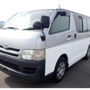 2008 Toyota Hiace Van white gasoline used car Japan export