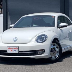 2014 Volkswagen The Beetle white gasoline used car Japan export